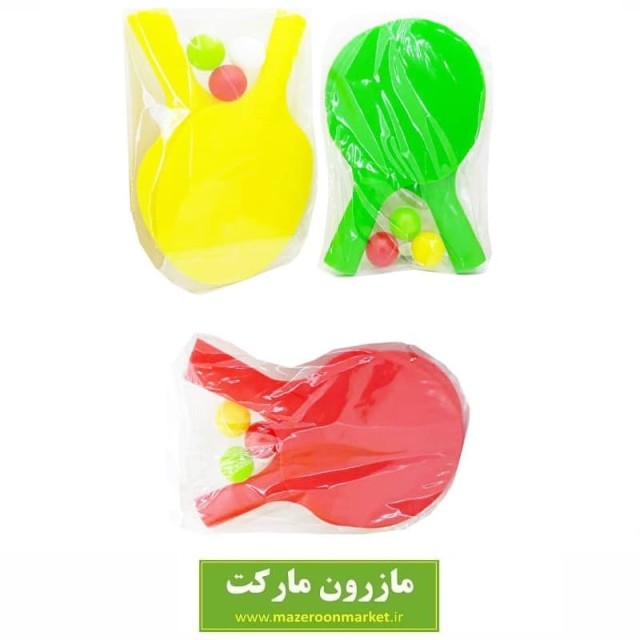 راکت پینگ پنگ مجموعه 2 عددی به همراه ۲ عدد توپ VPP-002