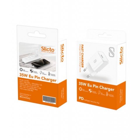 CH-003 شارژر 35 وات مینی اسلیکتو