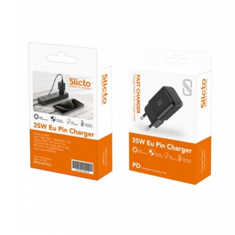 CH-004 شارژر 35 وات مینی اسلیکتو