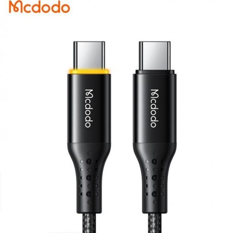 کابل شارژ قطع کن دار تایپ سی به تایپ سی 100 واتی مک دودو مدل MCDODO CA-3460 طول 1.2متر