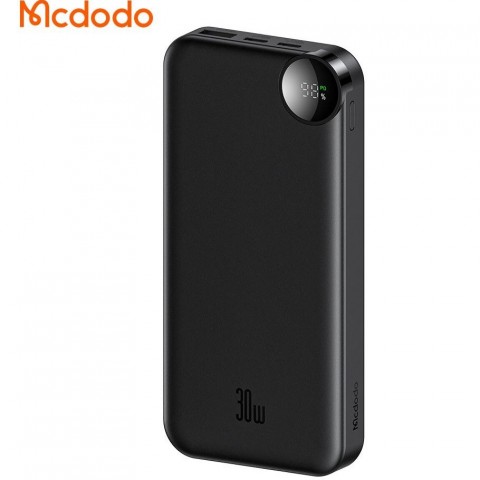 پاوربانک 30 وات ظرفیت 10000 مک دودو مدل MCDODO MC-3850 بهمراه کابل شارژ