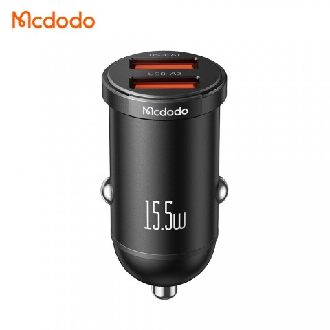 شارژر فندکی 2 پورت 15.5وات مک دودو مدل MCDODO CC-2950