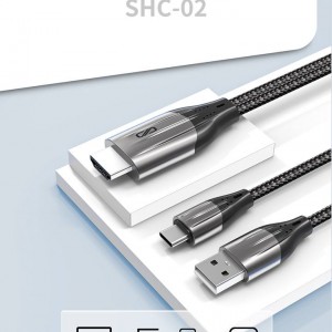SHC-02 کابل تایپ سی به HDMI اسلیکتو