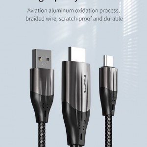 SHC-02 کابل تایپ سی به HDMI  اسلیکتو
