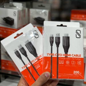 SHC-02 کابل تایپ سی به HDMI  اسلیکتو