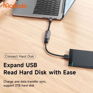 مبدل USB-C به OTG/USB-C مک دودو مدل CA-2830