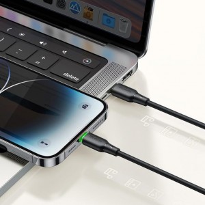 مکدودو USB 2.0 کابل USB-C نر  USB-C 65W مشکی 1.2 متر (CA-4771)