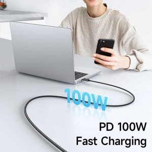 کابل Type-C مک دودو مدل CA-5610 LED طول 1.2 متر