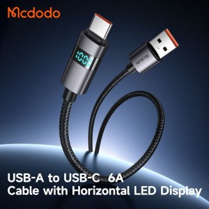 کابل شارژ سریع USB به تایپ سی مدل CA-6520