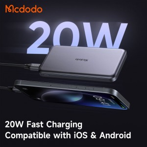 پاور بانک تایپ سی 20 وات 10000 مک دودو MC-3781