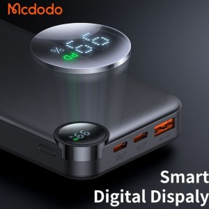 پاوربانک 30 وات ظرفیت 10000 مک دودو مدل MCDODO MC-3850 بهمراه کابل شارژ