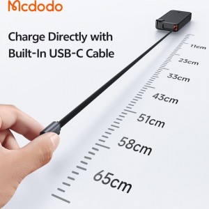 پاوربانک 30 وات ظرفیت 10000 مک دودو مدل MCDODO MC-3870 بهمراه کابل شارژ