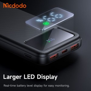 پاوربانک تایپ سی و یو اس بی 22.5 وات 10000 مک دودو MC-4220