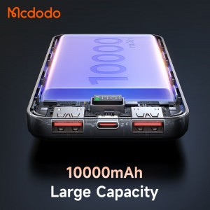 پاوربانک تایپ سی و یو اس بی 22.5 وات 10000 مک دودو MC-4220