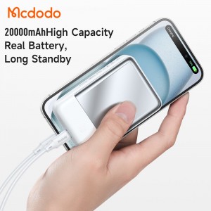 پاور بانک 20000 برند MCDOD مدل MC-5021 ( PD 20W ) وایرلس مگنتی