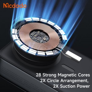 پاور بانک 20000 برند MCDOD مدل MC-5021 ( PD 20W ) وایرلس مگنتی