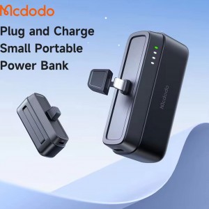 پاوربانک 5000 مک دودو مدلMC-6282 توان 20 وات با کانکتور لایتنینگ