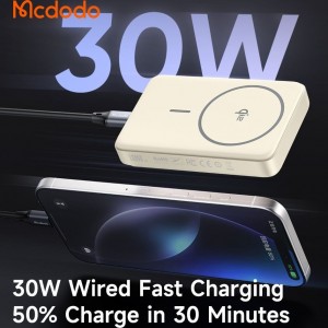 پاوربانک وایرلس 10000 مگنتی مدل MC-7810