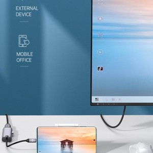 هاب شارژر تایپ سی 6 پورت مک دودو  HU-7740 6 in 1 USB-C HUB