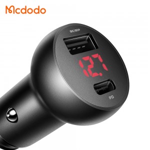 شارژر فندکی سوپر فست شارژ 30 واتی 5 آمپر مک دودو مدل  CC-6810
