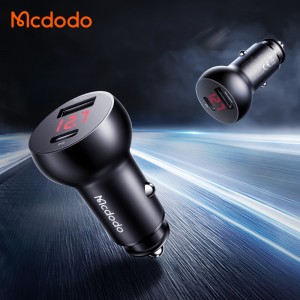 شارژر فندکی سوپر فست شارژ 30 واتی 5 آمپر مک دودو مدل  CC-6810