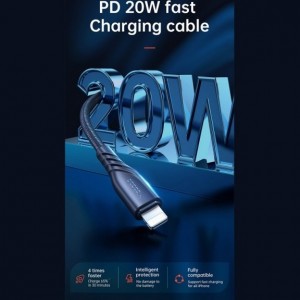 کابل شارژ  تایپ سی به لایتنینگ مدل CA-8460