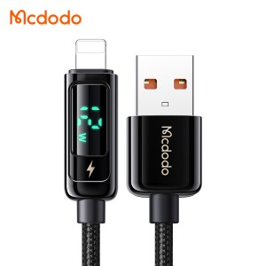 کابل تبدیل USB به لایتنینگ مک دودو مدل CA-9940 بهمراه نمایشگر دیجیتال