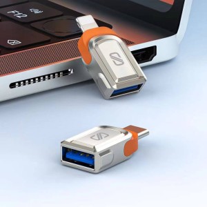 OTG مبدل USB-A 3.0  به TYPE-C (اندروید)