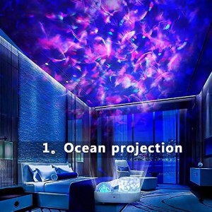 چراغ خواب پروژکتور اقیانوس LED دار مدل Sky Night Light
