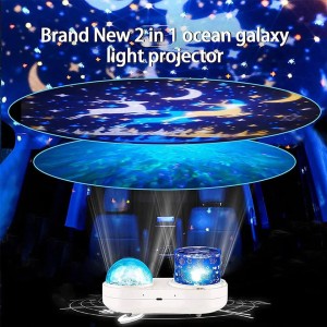 چراغ خواب پروژکتور اقیانوس LED دار مدل Sky Night Light