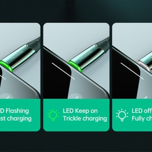 کابل شارژ هوشمند انتقال دیتا USB به لایتنینگ(آیفون) مکدودو دارای قطع کن خودکار مدل CA-8060 طول 1.2 متر