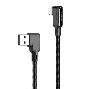 کابل شارژ USB به لایتنینگ (آیفون )برند مک دودو طراحی 90 درجه مدل CA-7510 طول 1.2 متر