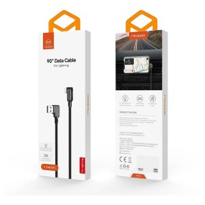 کابل شارژ USB به لایتنینگ (آیفون )برند مک دودو طراحی 90 درجه مدل CA-7510 طول 1.2 متر