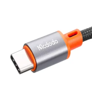 کابل فنری تبدیل USB-C به AUX مک دودو mcdodo مدل CA-0900 طول 1.8 متر