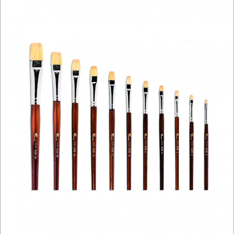 قلم مو تخت پارس آرت کد 1111 مجموعه 11 عددی (ست کامل)