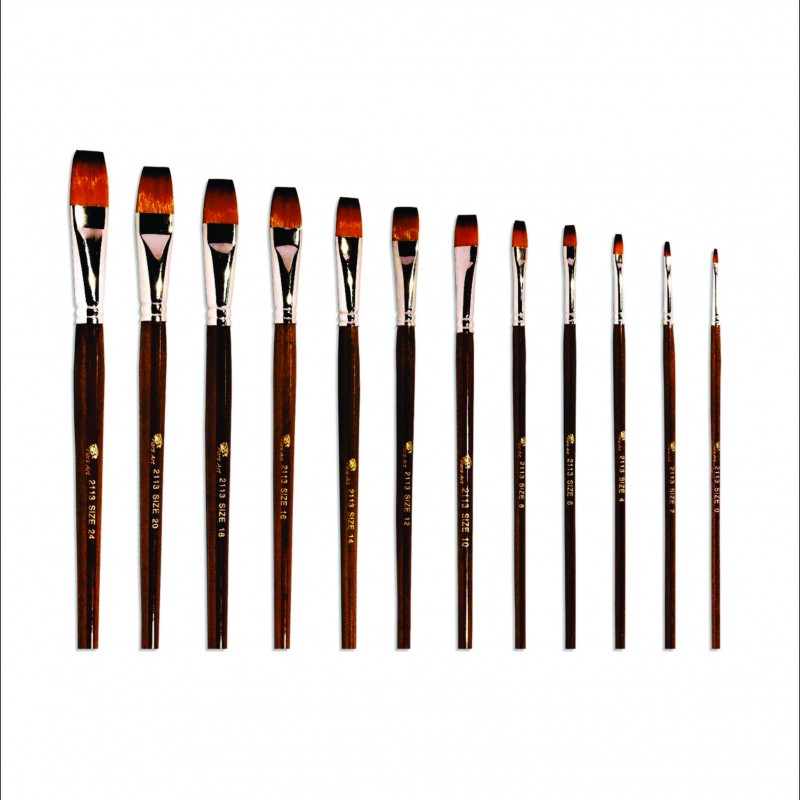 قلم مو تخت دسته بلند پارس آرت سری 2113 (شماره بندی از 0 تا 24)