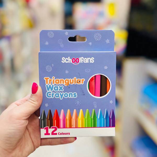 پاستل  روغنی سه گوش اسکول فنس