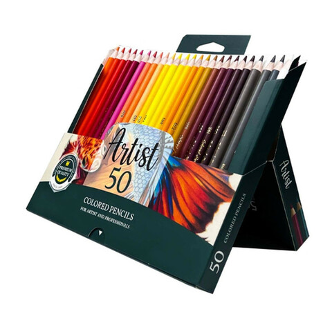 مداد رنگی 50 رنگ آریا مدل آرتیست