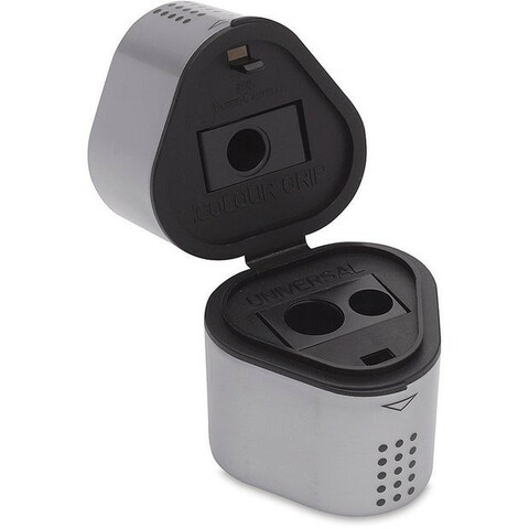 تراش فابر کاستل مدل مخزن دار گریپ 3 سوراخ حرفه ای