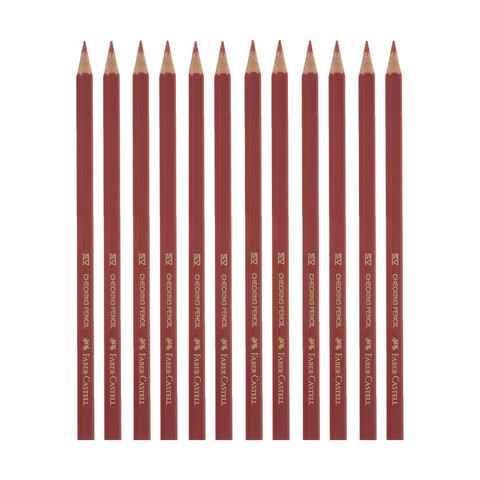 مداد قرمز فابر-کاستل بسته 12 عددی