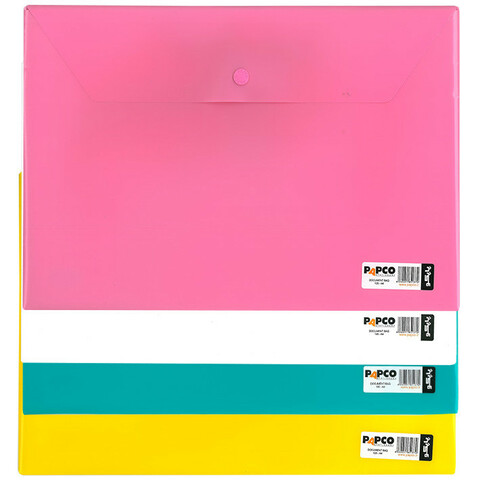 پوشه دکمه دار پاپکو مدل A4 -105 4