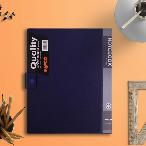 دفتر دکمه دار کلاسوری 200 برگ پاپکو مدل NB-608R