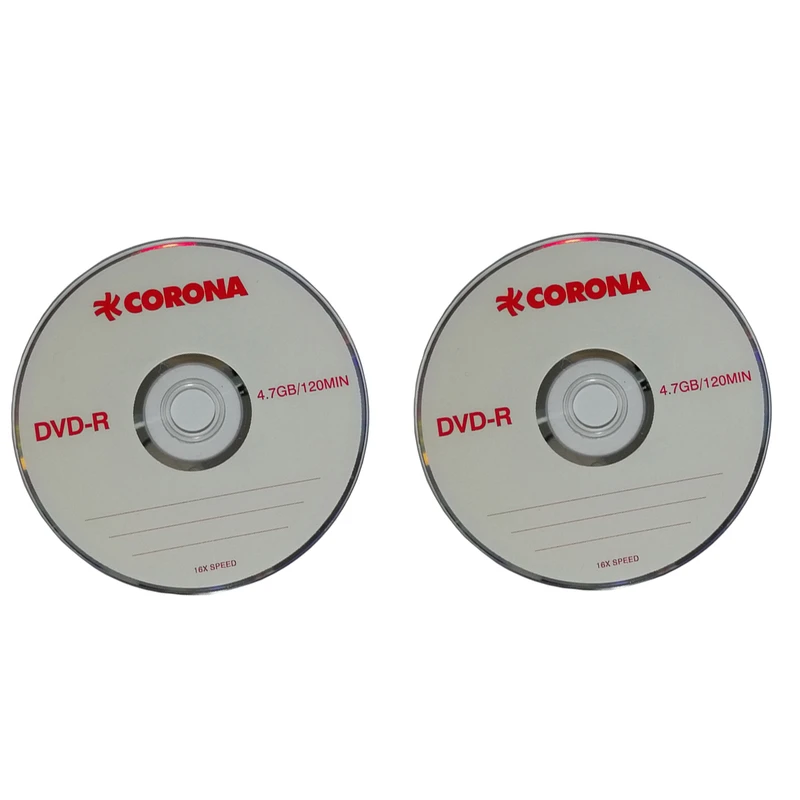 دی وی دی خام کرونا بسته 5 عددی