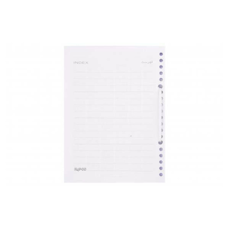 کاغذ کلاسور پاپکو مدل 636 سایز A5 بسته 100 عددی