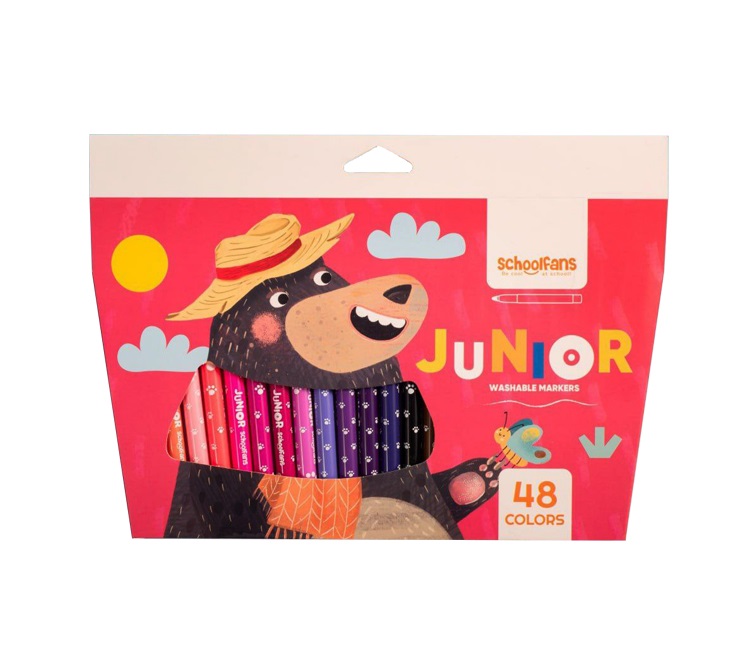 ماژیک نقاشی48رنگ جونیور اسکول فنز کد922204