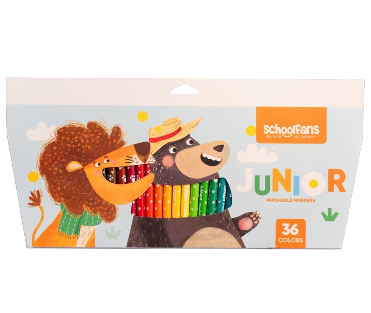 ماژیک نقاشی36رنگ جونیور اسکول فنز کد922203