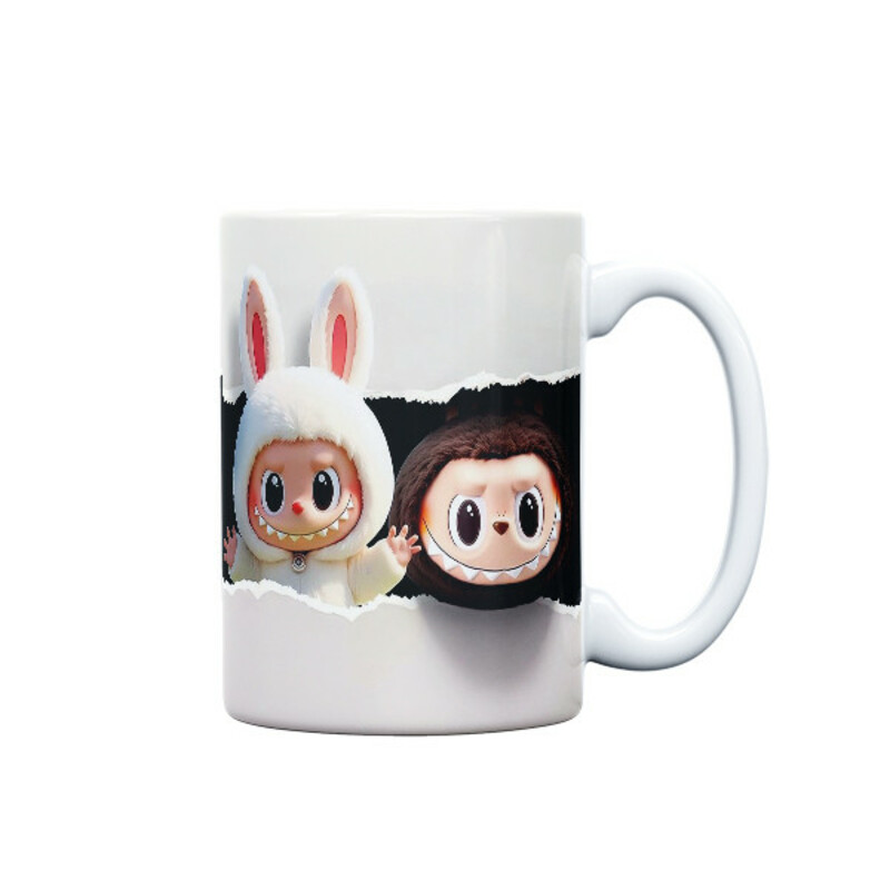 ماگ مدل عروسکی طرح لابوبو کد 1097