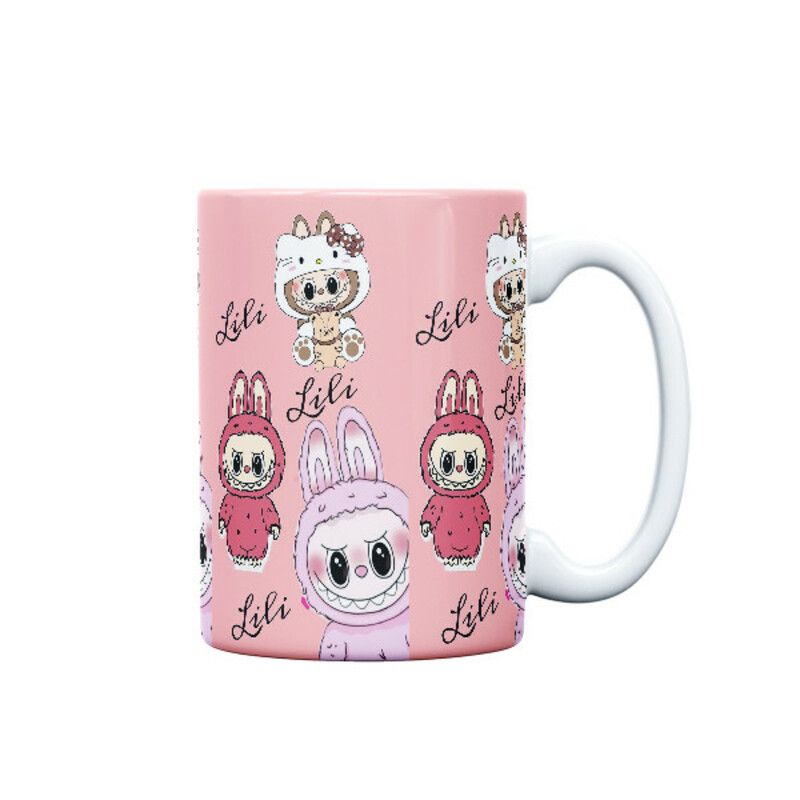 ماگ مدل عروسکی طرح لابوبو کد 1295