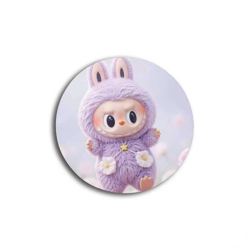 زیر لیوانی مدل عروسک لبوبو لابوبو کیوت کد labubu 798