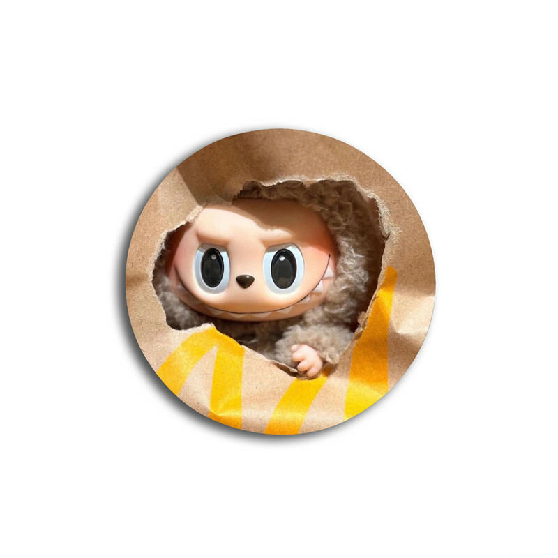 زیر لیوانی مدل عروسک لبوبو لابوبو کیوت کد labubu 800